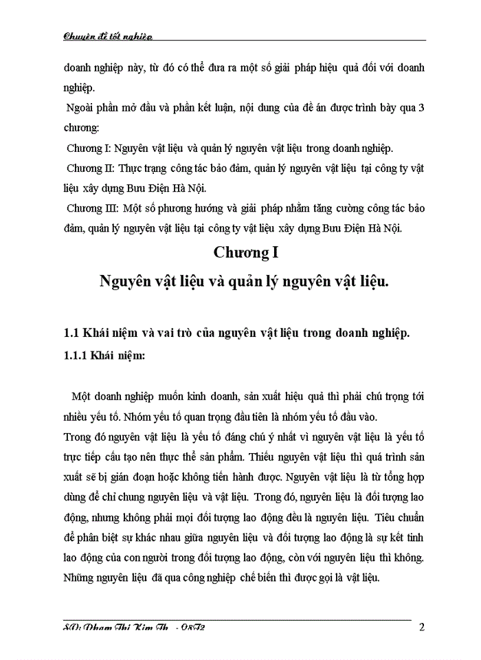image for page Một số phương hướng và biện pháp cơ bản nhằm tăng cường công tác quản lý nguyên vật liệu trong doanh nghiệp