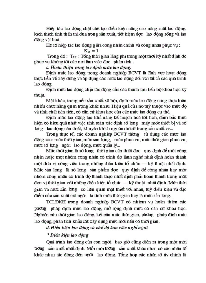 image for page Các biện pháp hoàn thiện công tác tổ chức lao động tại Bưu điện huyện Tủa chùa