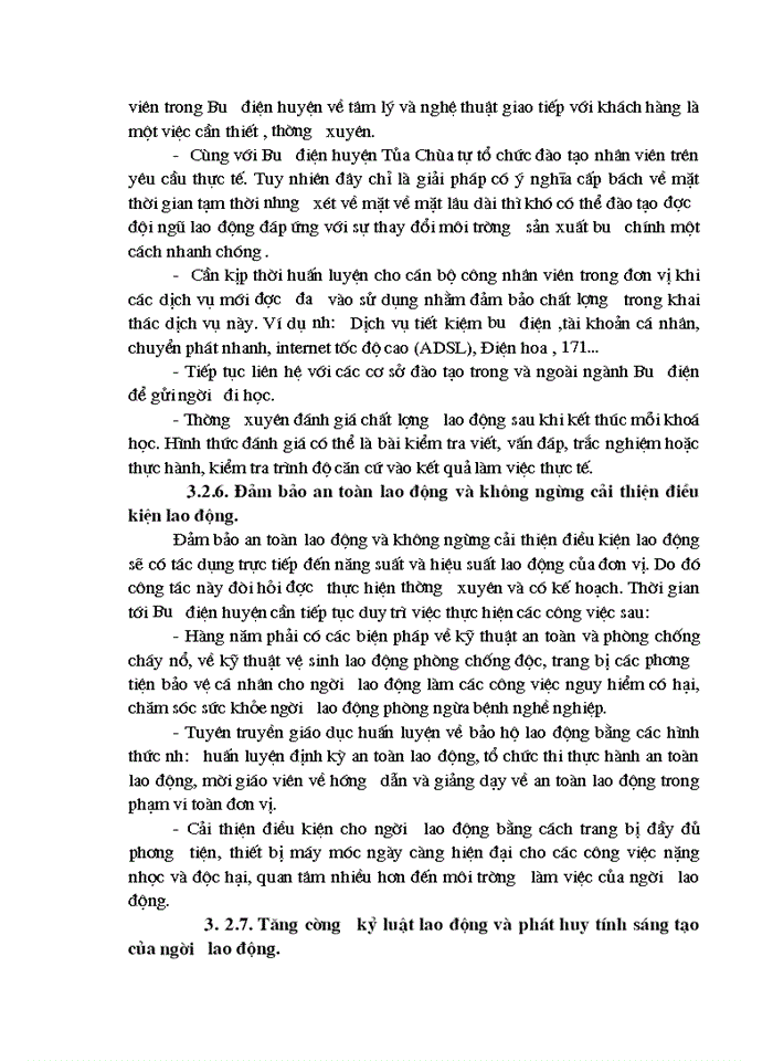 image for page Các biện pháp hoàn thiện công tác tổ chức lao động tại Bưu điện huyện Tủa chùa