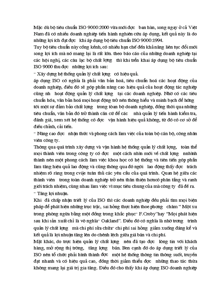 image for page Tạo điều kiện thuận lợi áp dụng thành công hệ thống quản lý chất lượng theo tiêu chuẩnQuốc tế ISO90012000 ở công ty Xăng Dầu Hàng Không