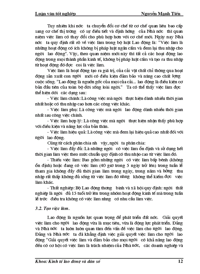 image for page Phân tích biến động dân số, lao động  và việc làm ở huyện Lập Thạch trong giai đoạn hiện nay
