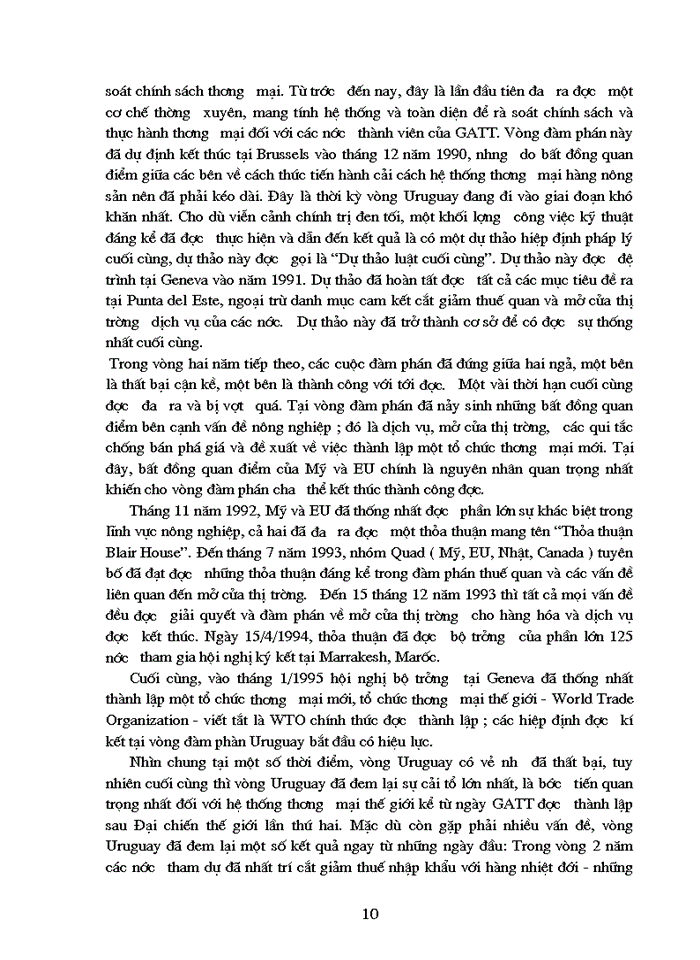 image for page Tổ chức thương mại thế giới WTO và tác động của nó
đối với các nước đang phát triển.