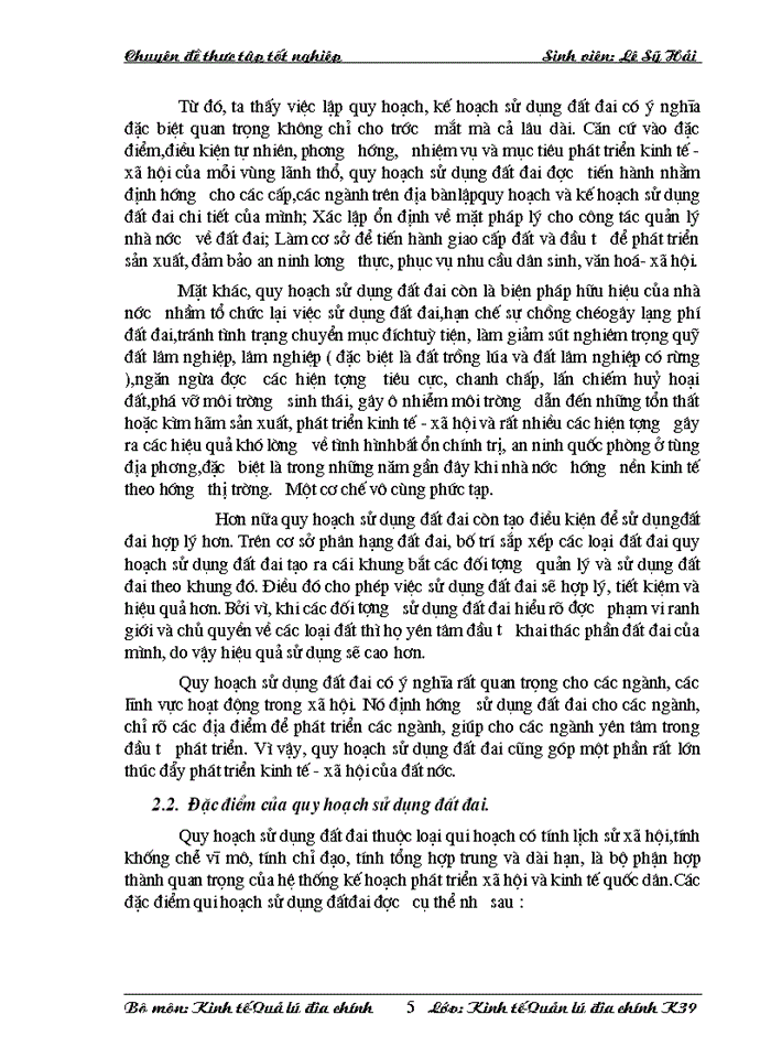 image for page Quy hoạch sử dụng đất