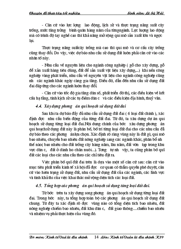 image for page Quy hoạch sử dụng đất