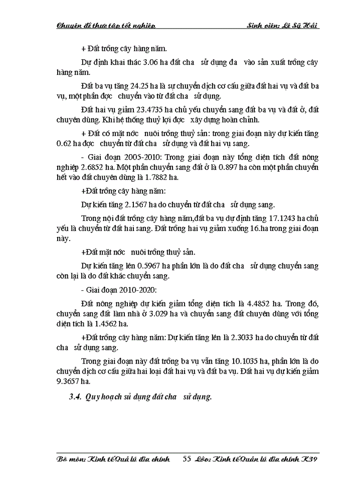 image for page Quy hoạch sử dụng đất