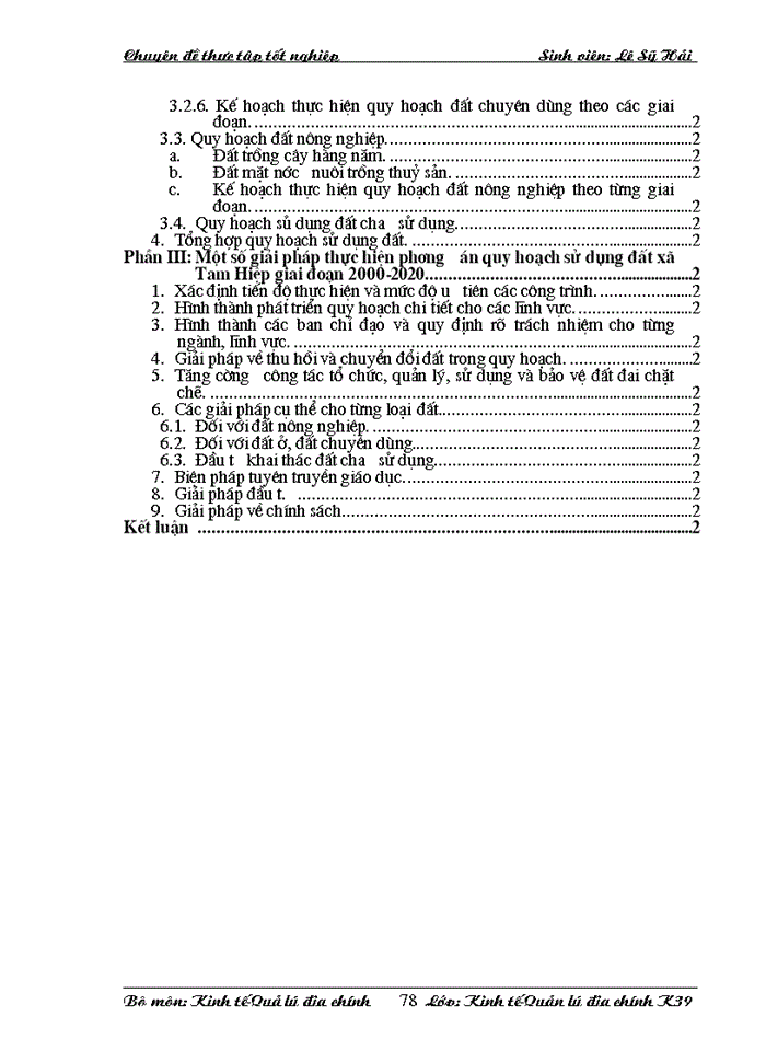 image for page Quy hoạch sử dụng đất