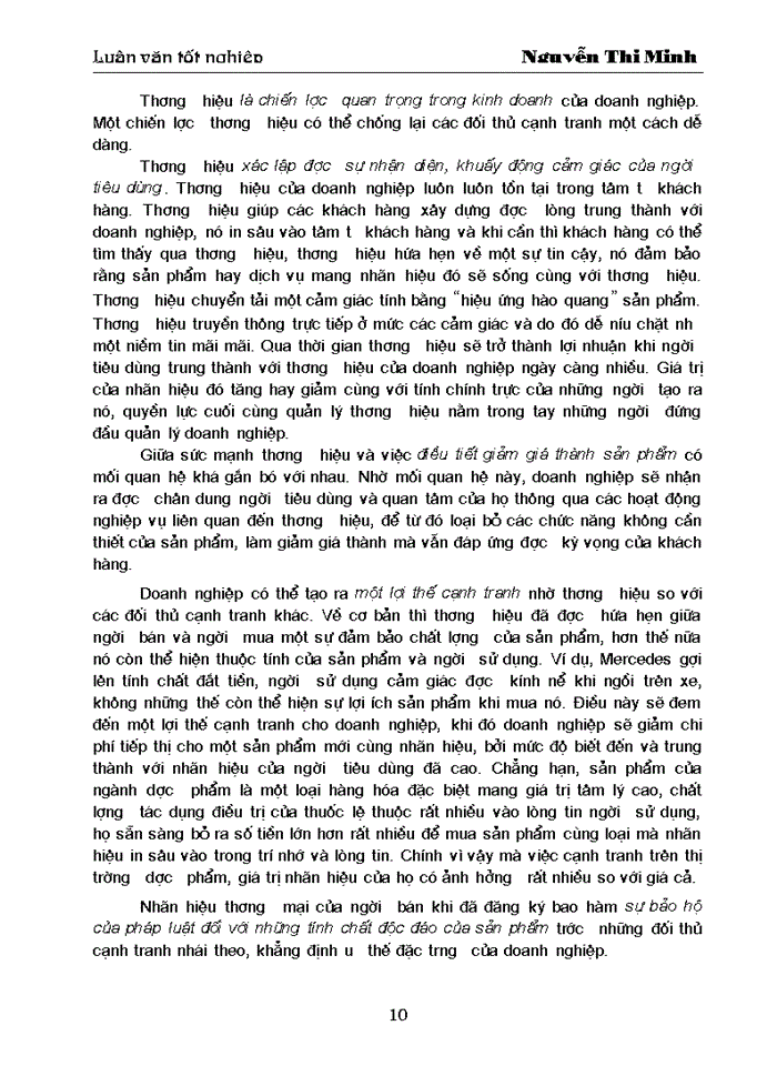 image for page Một số giải pháp xây dựng và phát triển thương hiệu cho Công ty Cổ phần Hương Sen