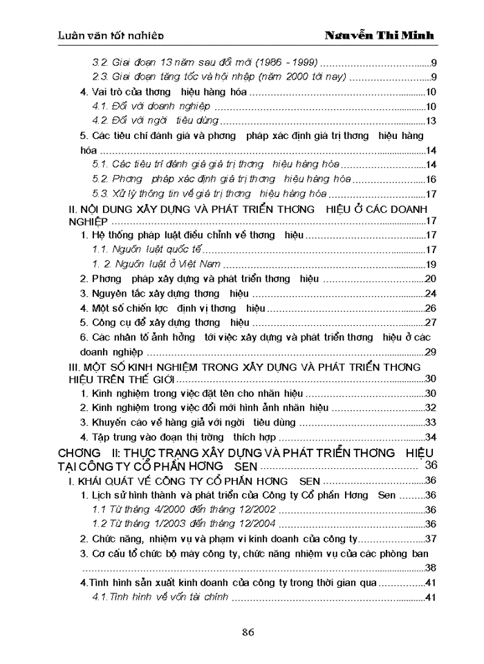 image for page Một số giải pháp xây dựng và phát triển thương hiệu cho Công ty Cổ phần Hương Sen