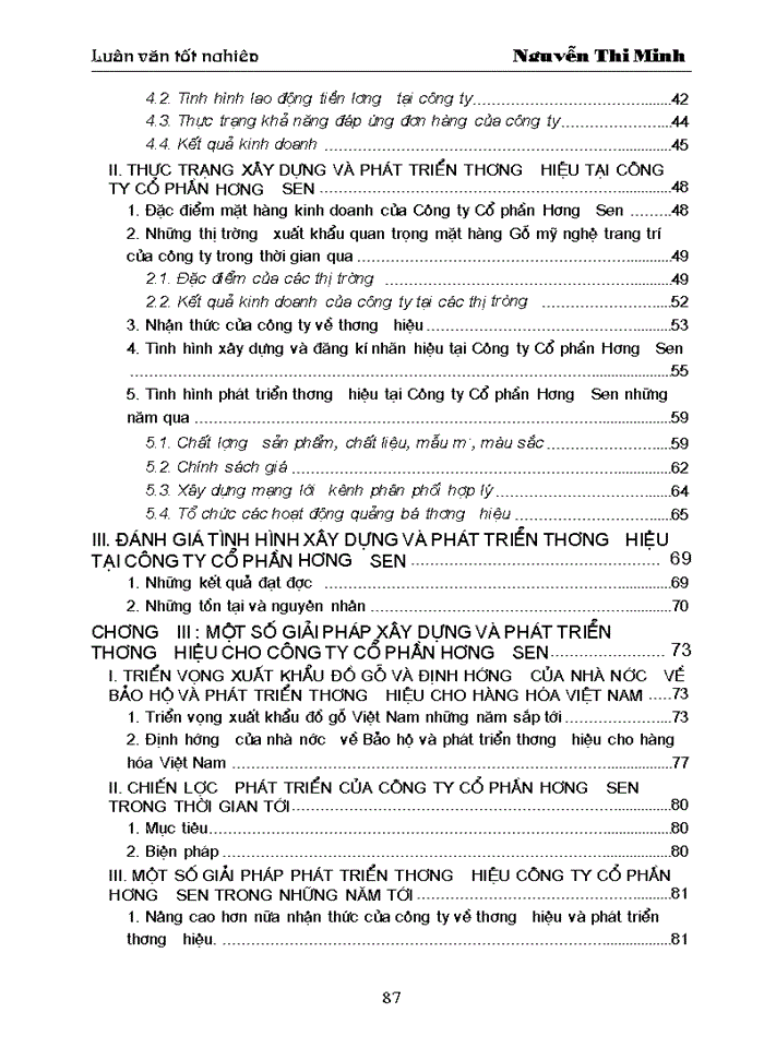 image for page Một số giải pháp xây dựng và phát triển thương hiệu cho Công ty Cổ phần Hương Sen