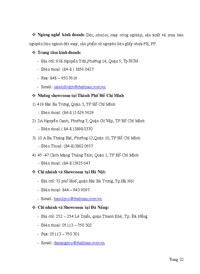 image for page Các giải pháp hoàn thiện – phát triển kênh phân phối bán lẻ tại ctcp dệt may thái tuấn