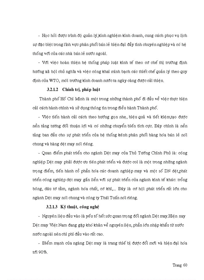 image for page Các giải pháp hoàn thiện – phát triển kênh phân phối bán lẻ tại ctcp dệt may thái tuấn