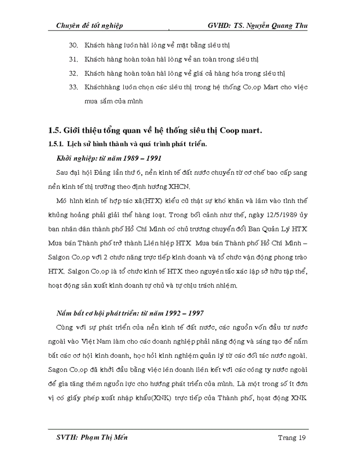 image for page Nghiên cứu các yếu tố ảnh hưởng đến sự hài lòng của khách hàng đối với dịch vụ bán hàng của hệ thống siêu thị co.op mart