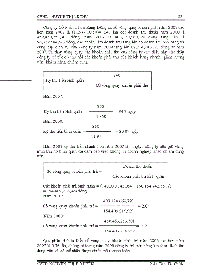 image for page Phân tích tình hình tài chính của công ty cổ phần nhựa rạng đông