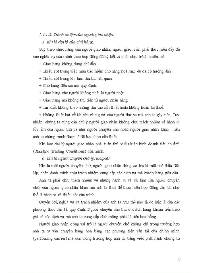 image for page Tìm hiểu quy trình giao nhận hàng hóa xuất nhập khẩu bằng đường biển và đề xuất giải pháp nâng cao hiệu quả kinh doanh tại công ty cổ phần thương mại XNH và DV          Tân Bình - TACOMSE