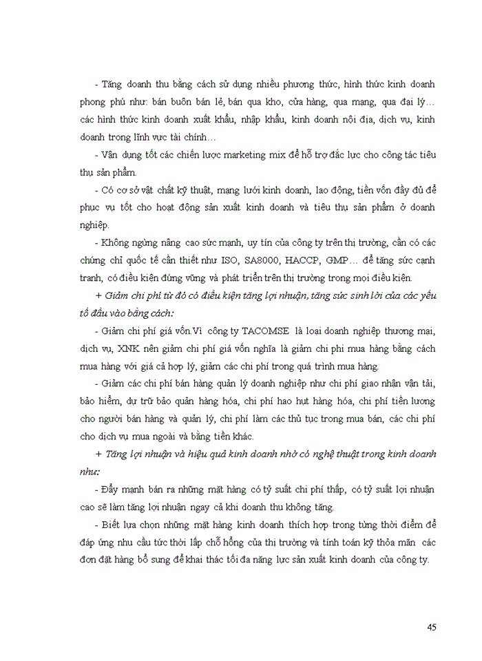 image for page Tìm hiểu quy trình giao nhận hàng hóa xuất nhập khẩu bằng đường biển và đề xuất giải pháp nâng cao hiệu quả kinh doanh tại công ty cổ phần thương mại XNH và DV          Tân Bình - TACOMSE