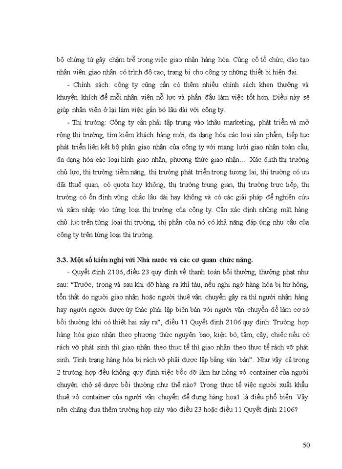 image for page Tìm hiểu quy trình giao nhận hàng hóa xuất nhập khẩu bằng đường biển và đề xuất giải pháp nâng cao hiệu quả kinh doanh tại công ty cổ phần thương mại XNH và DV          Tân Bình - TACOMSE