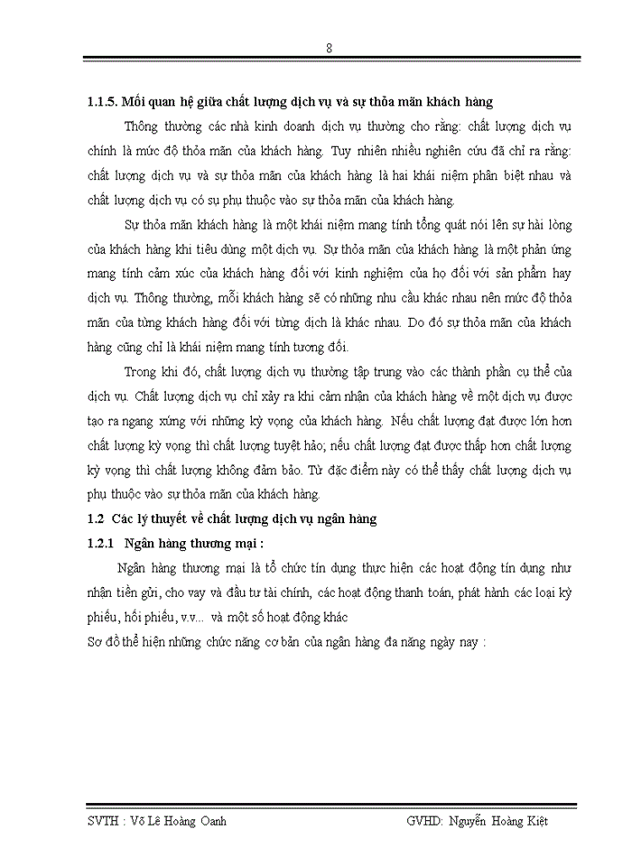 image for page Đo lường mức độ thỏa mãn của khách hàng đối với chất lượng dịch vụ khách hàng cá nhân tại ngân hàng Eximbank trong quý I năm 2010