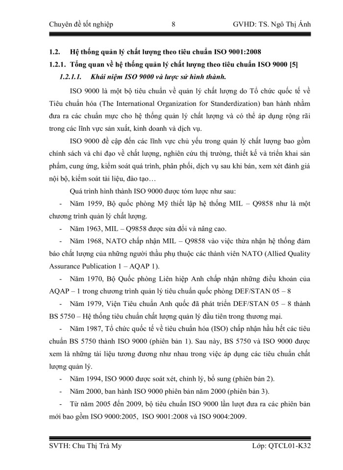 image for page Hoàn thiện quy trình đào tào và tư vấn theo hệ thống quản lý chất lượng theo tiêu chuẩn ISO 9001:2008
