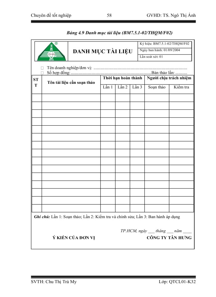 image for page Hoàn thiện quy trình đào tào và tư vấn theo hệ thống quản lý chất lượng theo tiêu chuẩn ISO 9001:2008