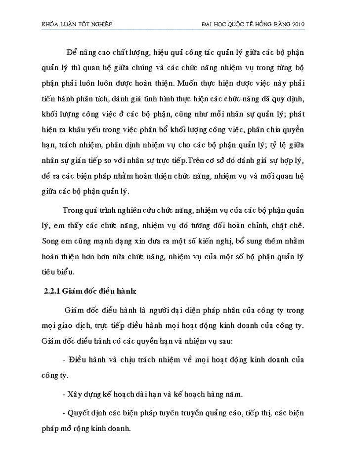 image for page Cơ cấu tổ chức bộ máy quản lý của công ty tnhh tm&dv minh nguyên quang