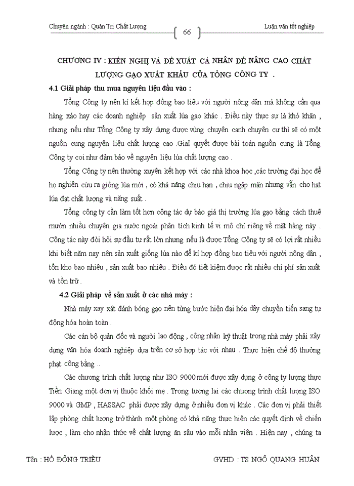 image for page Một số ý kiến nhằm nâng cao chất lượng gạo xuất khẩu  tại Tổng công ty lương thực miền Nam