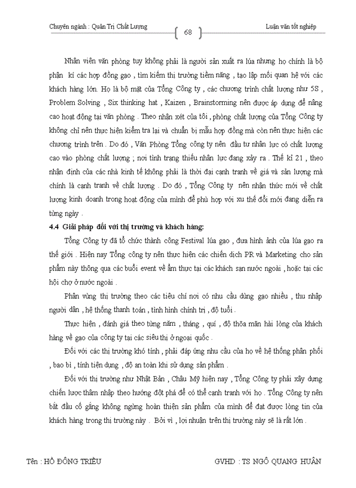 image for page Một số ý kiến nhằm nâng cao chất lượng gạo xuất khẩu  tại Tổng công ty lương thực miền Nam