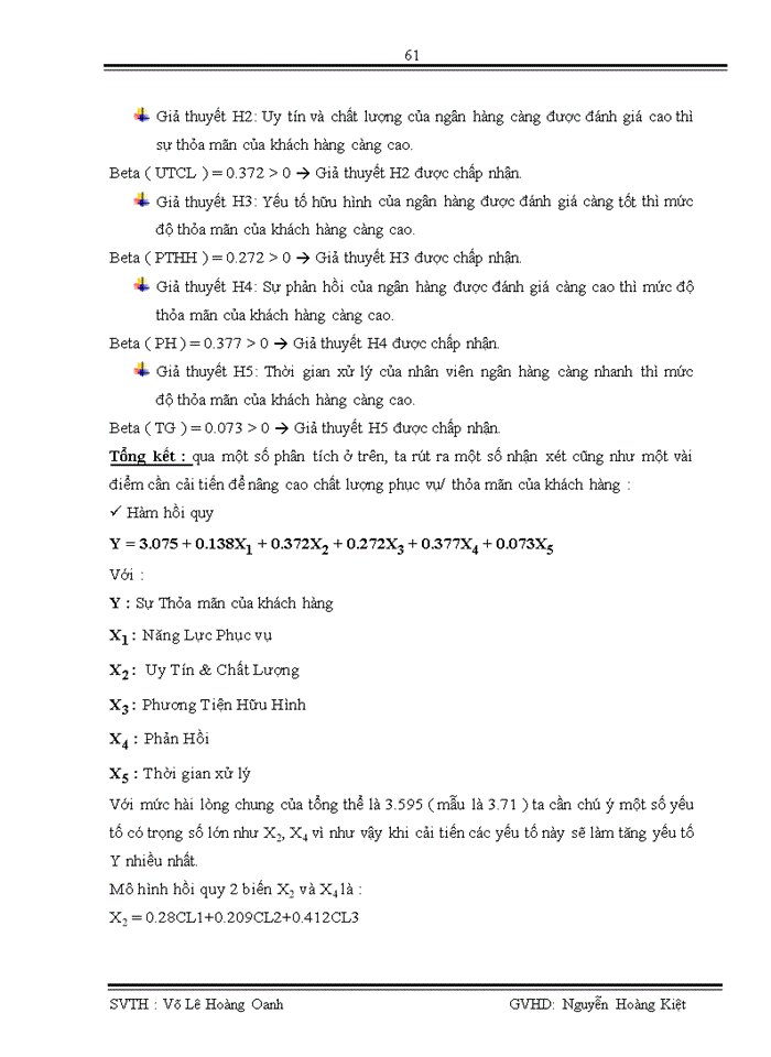 image for page Đo lường mức độ thỏa mãn của khách hàng đối với chất lượng dịch vụ khách hàng cá nhân tại ngân hàng Eximbank trong quý I năm 2010