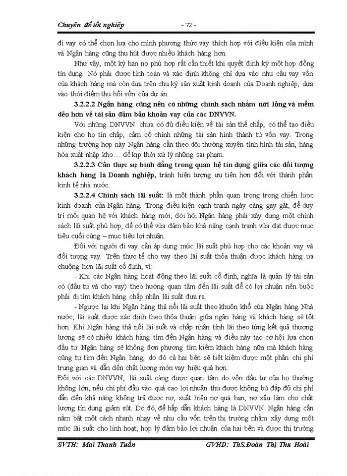 image for page Thực trạng và giải pháp tín dụng đối với doanh nghiệp vừa và nhỏ tại ngân hàng tmcp kỹ thương việt nam,chi nhánh chợ lớn