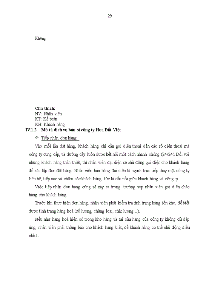image for page Đánh giá chất lượng dịch vụ bán sỉ của công ty TNHH SX-TM-DV HOA ĐẤT VIỆT theo quan điểm của khách hàng tại khu vực TP.HCM năm 2010