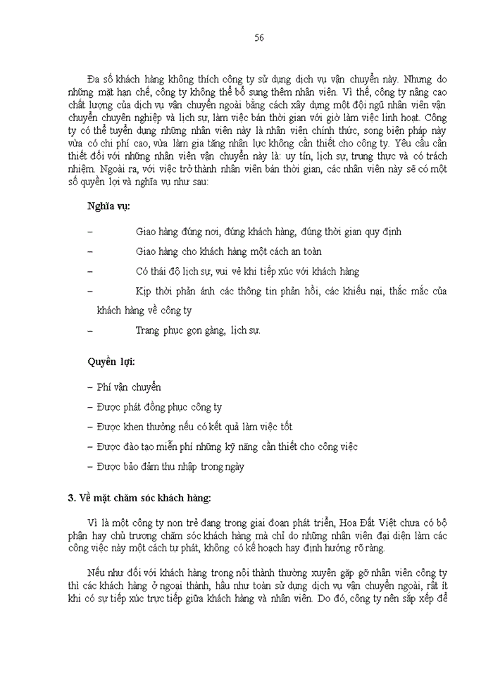 image for page Đánh giá chất lượng dịch vụ bán sỉ của công ty TNHH SX-TM-DV HOA ĐẤT VIỆT theo quan điểm của khách hàng tại khu vực TP.HCM năm 2010