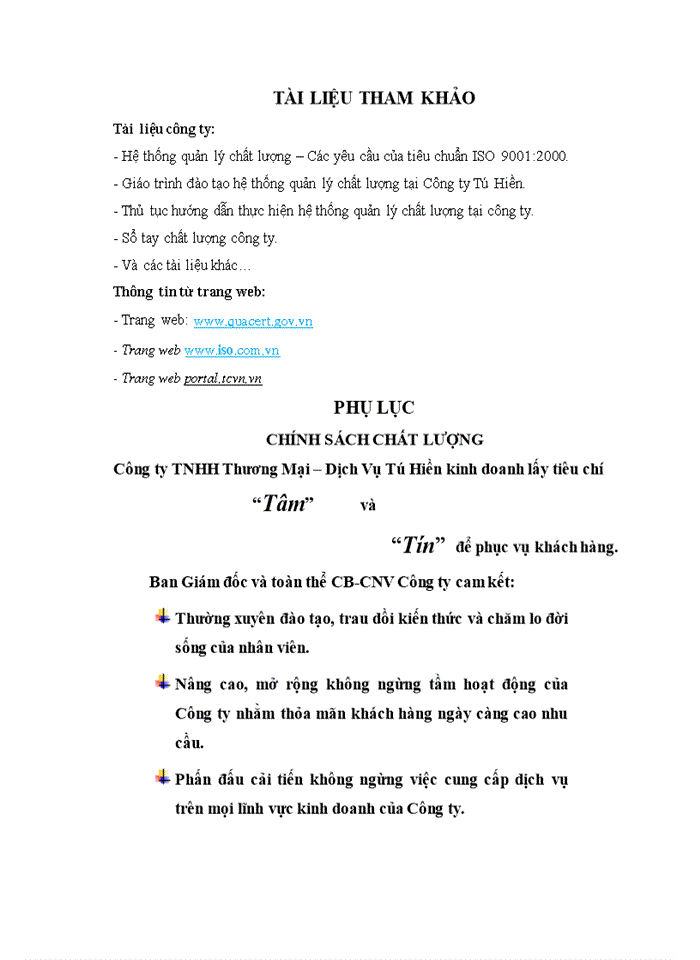 image for page Áp dụng hệ thống quản lý chất lượng theo tiêu chuẩn iso 9001:2000 cho hoạt động kinh doanh dịch vụ bất động sản tại công ty tnhh tm-dv tú hiền