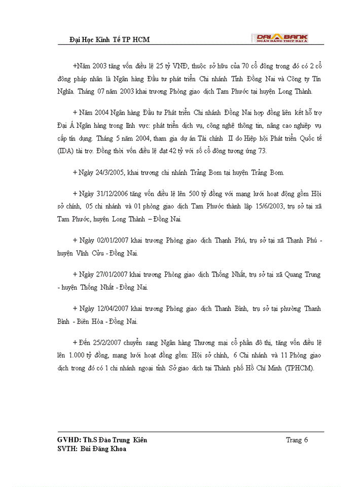 image for page Quy trình tín dụng và rủi ro tín dụng trong hoạt động cho vay tại Ngân Hàng Thương mại Cổ phần Đại Á