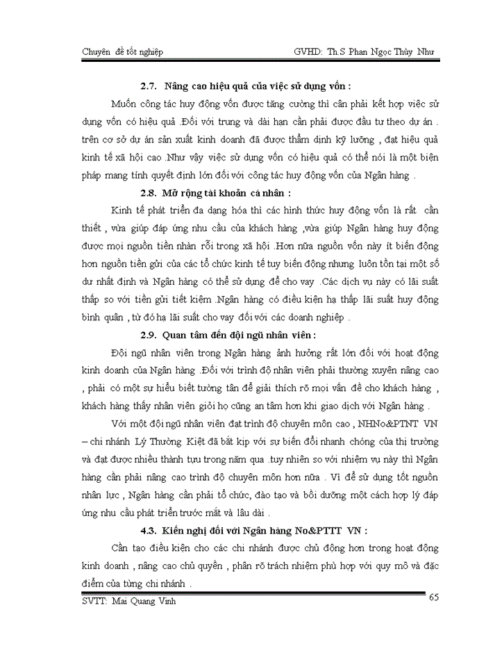 image for page Giải pháp nâng cao hiệu quả huy động vốn tại ngân hàng nông nghiệp và phát triển nông thôn – chi nhánh LÝ THƯỜNG KIỆT