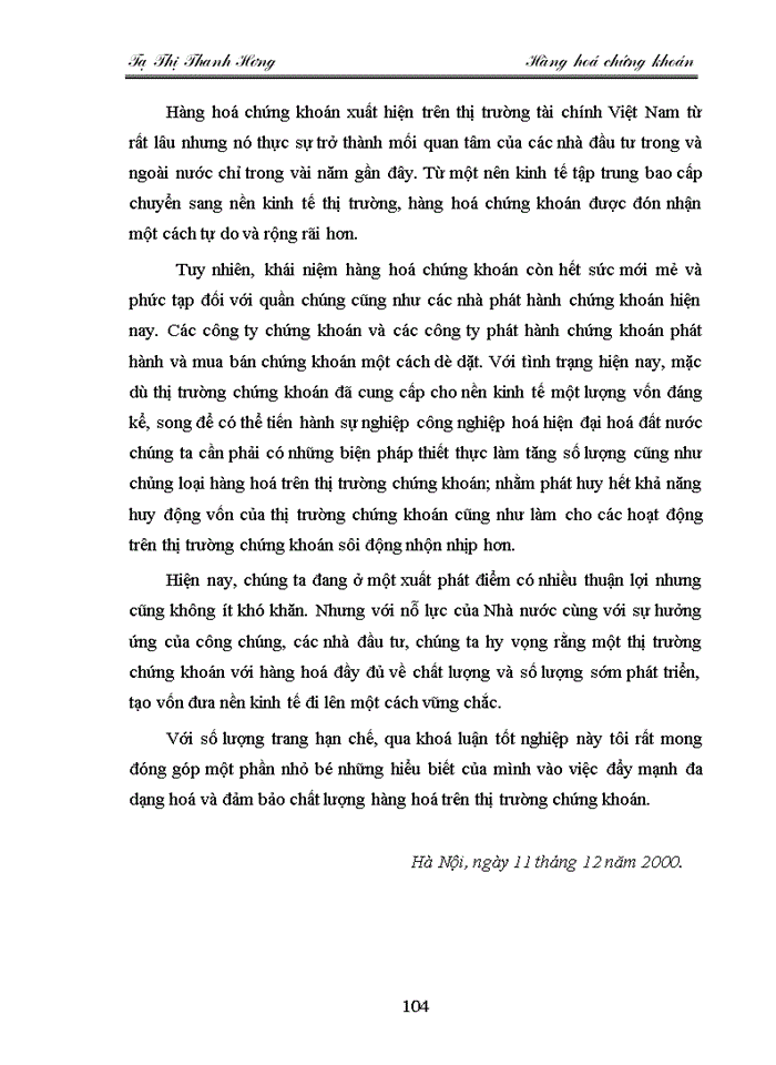 image for page Các biện pháp nhằm đa dạng hoá và đảm bảo chất lượng hàng hoá trên thị trường chứng khoán