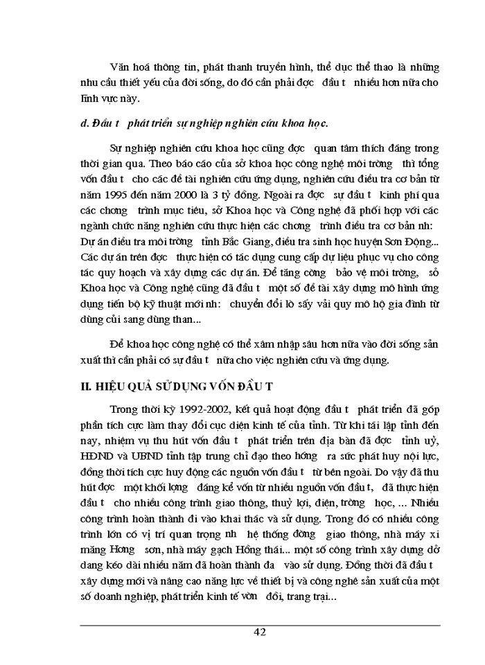 image for page Một số giải pháp nhằm nâng cao hiệu quả sử dụng vốn đầu tư trên địa bàn tỉnh Bắc Giang