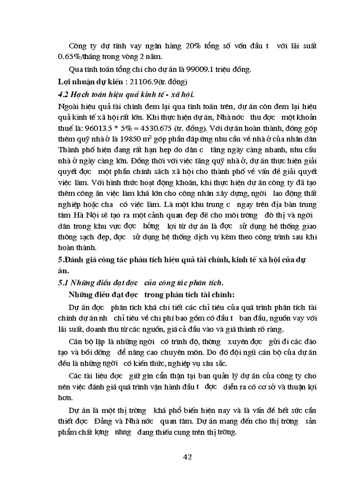 image for page Phương pháp đánh giá hiệu quả tài chính, kinh tế xã hội của dự án xây dựng: ứng dụng dự án xây dựng tổ hợp nhà cao tầng của Công ty Xây dựng Công trình Văn hoá