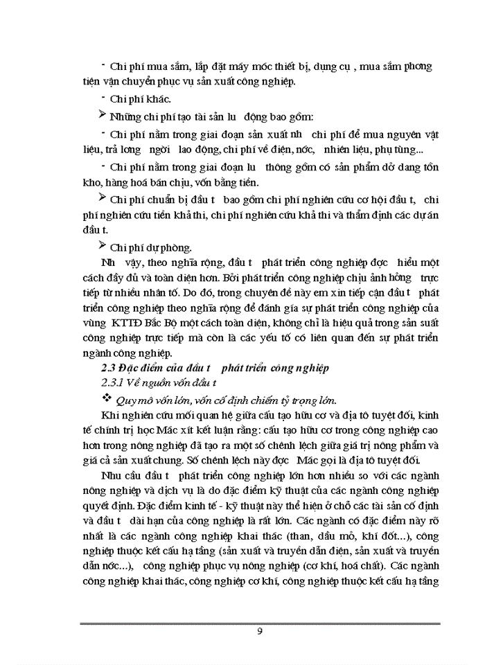 image for page Một số vấn đề về đầu tư phát triển công nghiệp vùng KTTĐ Bắc Bộ