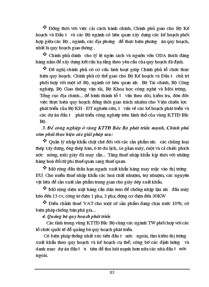 image for page Một số vấn đề về đầu tư phát triển công nghiệp vùng KTTĐ Bắc Bộ