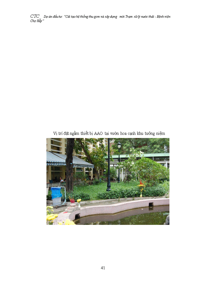 image for page Cải tạo hệ thống thu gom và xây dựng mới trạm xử lý nước thải bệnh viện Chợ Rẫy