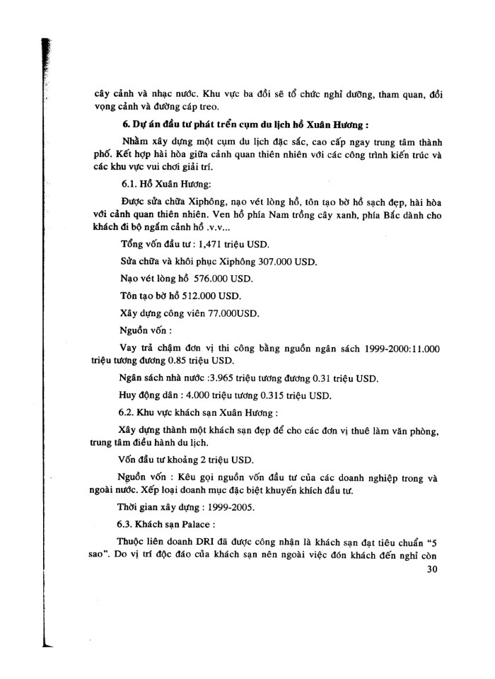 image for page Phương pháp phát triển ngành du lịch Đà Lạt - Lâm Đồng