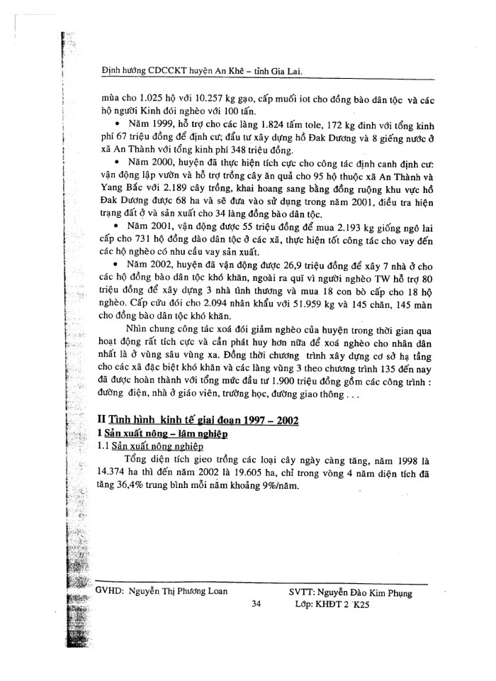 image for page Định hướng chuyển dịch cơ cấu kinh tế huyện An Khê - Tỉnh Gia Lai