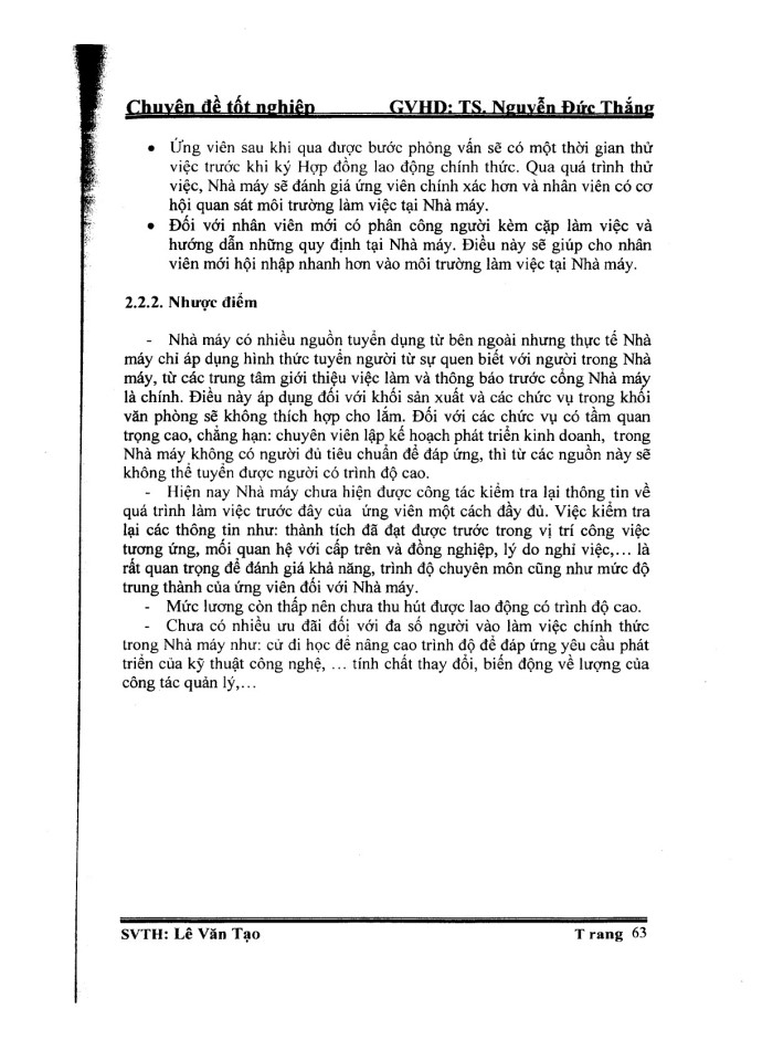image for page Một số giải pháp nhằm nâng cao công tác tuyển dụng, đào tạo và phát triển nguồn nhân lực tại nhà