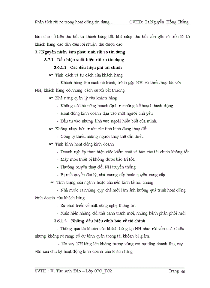image for page Phân tích rủi ro trong hoạt động tín dụng tại ngân hàng TMCP xuất nhập khẩu Việt Nam chi nhánh Hưng Đạo (EXIMBANK_CH)
