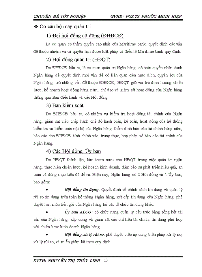 image for page Giải pháp phòng ngừa rủi ro tín dụng tại ngân hàng TMCP Hàng hải-HỒ CHÍ MINH (MARITIME BANK)