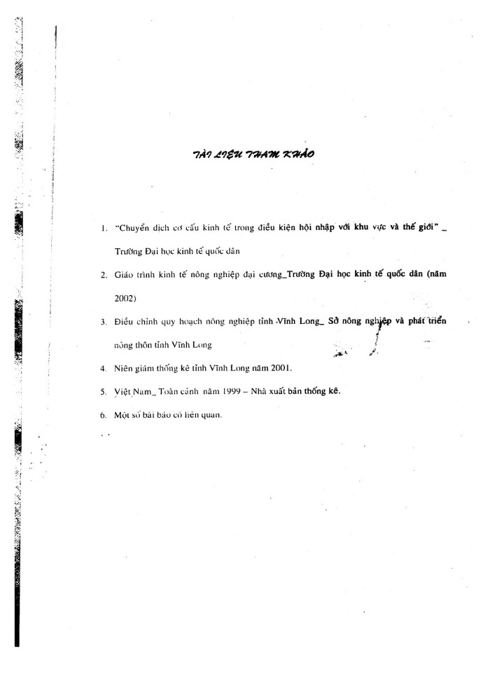 image for page Định hướng chuyển dịch cơ cấu kinh tế nông nghiệp tỉnh Vĩnh long\