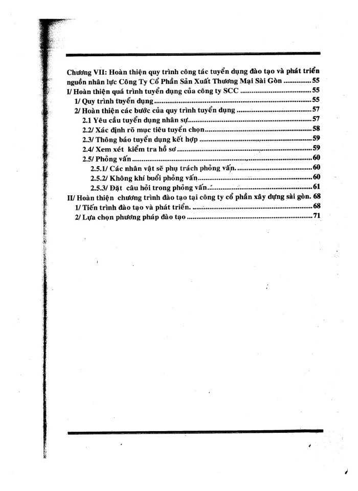image for page Phân tích và hoàn thiện quy trình tuyển dụng  - Đào tạo và phát triển nguồn nhân lực