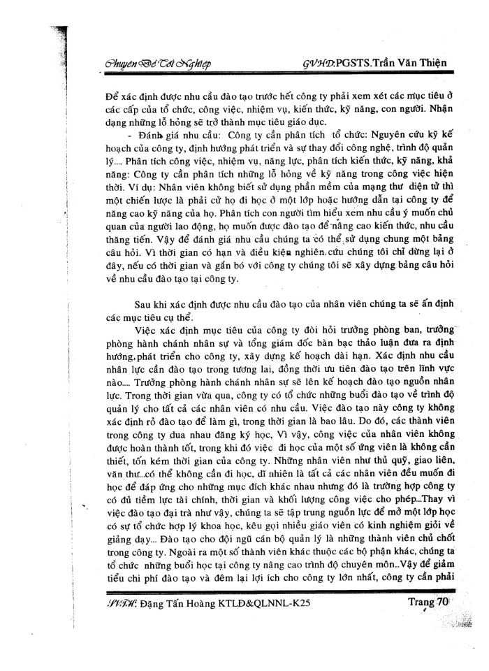 image for page Phân tích và hoàn thiện quy trình tuyển dụng  - Đào tạo và phát triển nguồn nhân lực