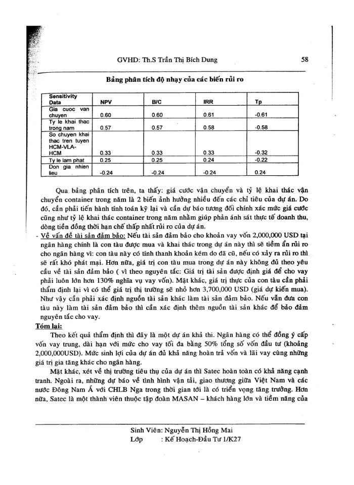 image for page Thẩm định dự án mua và khái thác tàu container Rima's