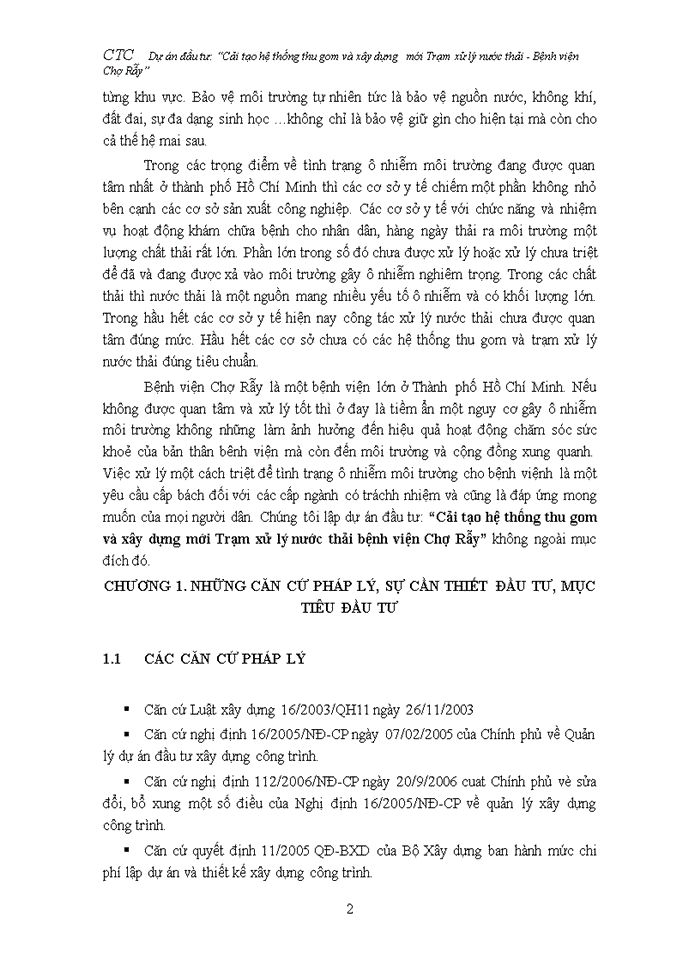 image for page Cải tạo hệ thống thu gom và xây dựng   mới Trạm xử lý nước thải - Bệnh viện Chợ Rẫy