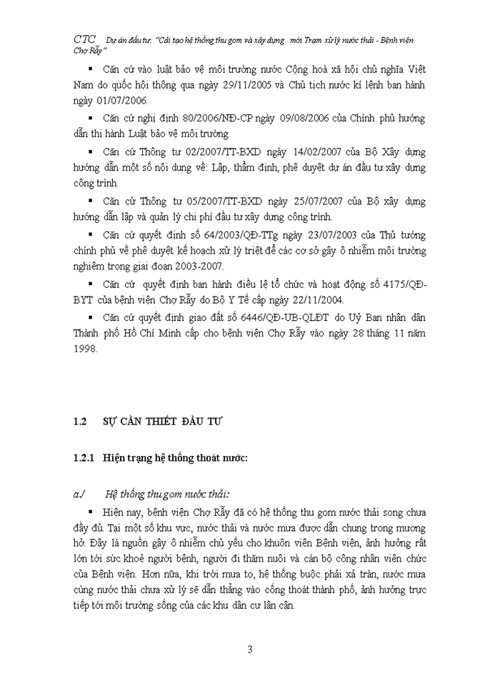 image for page Cải tạo hệ thống thu gom và xây dựng   mới Trạm xử lý nước thải - Bệnh viện Chợ Rẫy